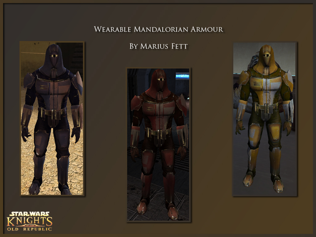 Mandalorian Armour Pack.