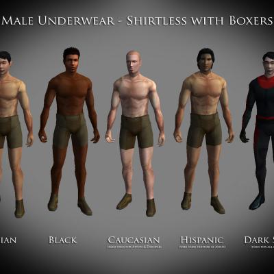 Player & Party Underwear - Skins - Deadly Stream