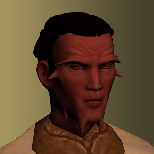 TOR Ports: Pureblood Sith Male Player Head for K1