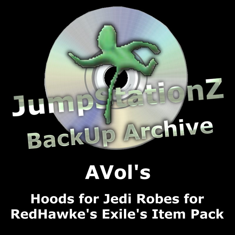 AVol's Hoods for Jedi Robes for RedHawke's Exile's Item Pack for KotOR2: TSL