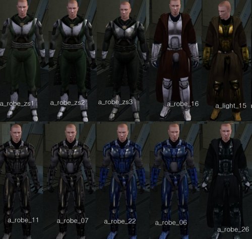 Armored Robes for JS/ZS Armors - Skins - Deadly Stream