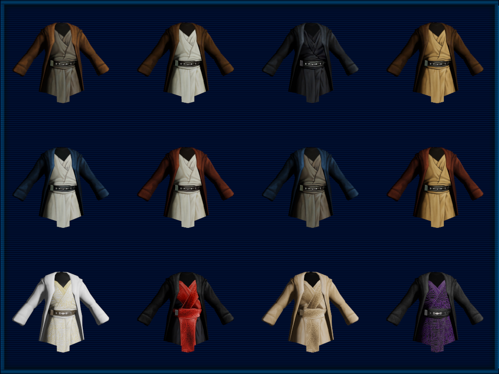 HD Robe Icons for JC's Cloaked Jedis and Effix's Extra Robes