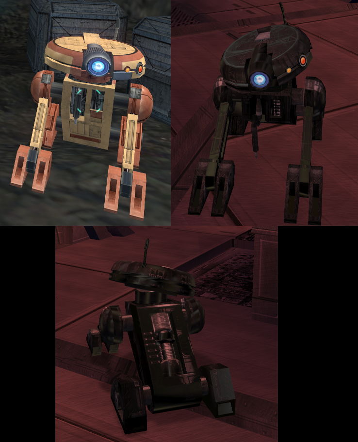Black T3-M4 and other similar droids HD skins