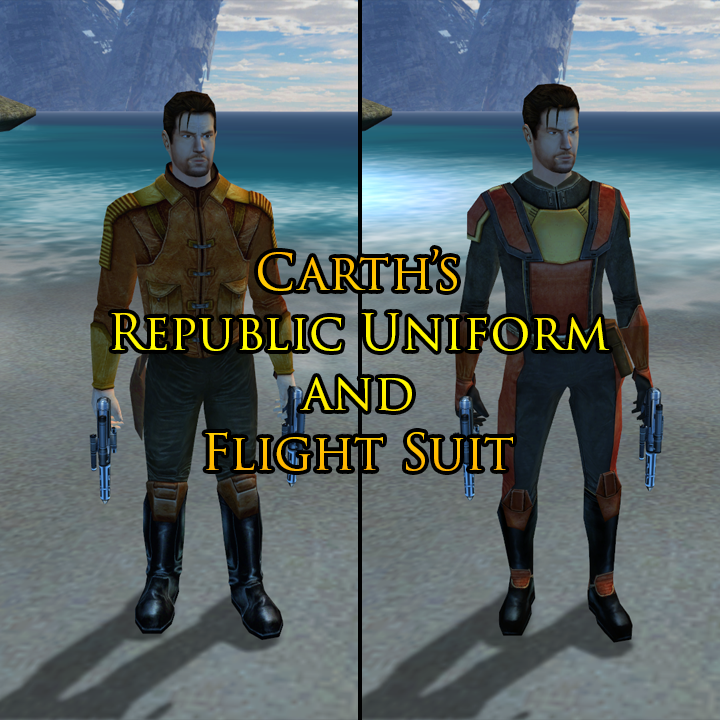 Carth's Republic Uniform and Flight Suit