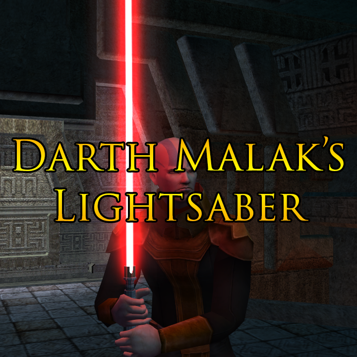 Darth Malak's Lightsaber (TSL)