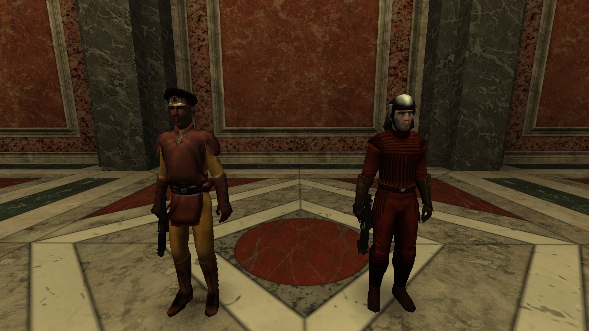 Naboo Guard and Naboo Palace Guard from Movie Battles II