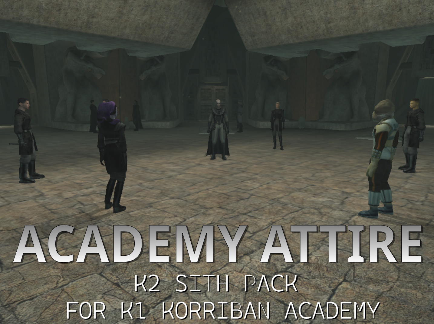 Academy Attire: K2 Sith Pack for K1 Korriban Academy