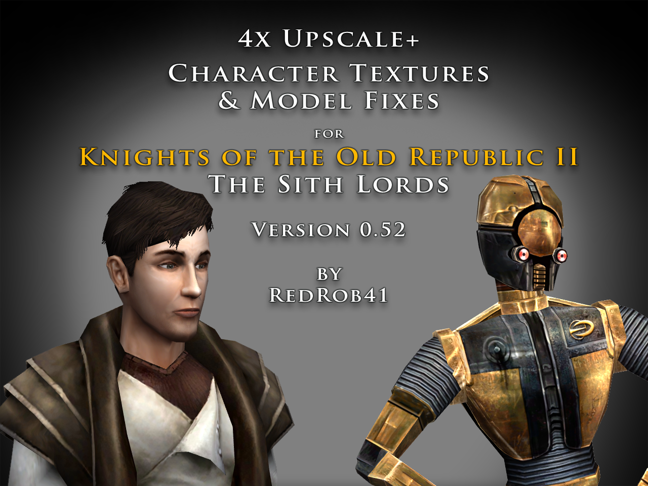 4x Upscale+ Character Textures & Model Fixes (TSL)