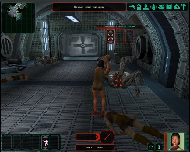 Droid models animation fix