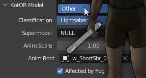 Glitched Lightsaber Hilt Fix - TSL Aspyr