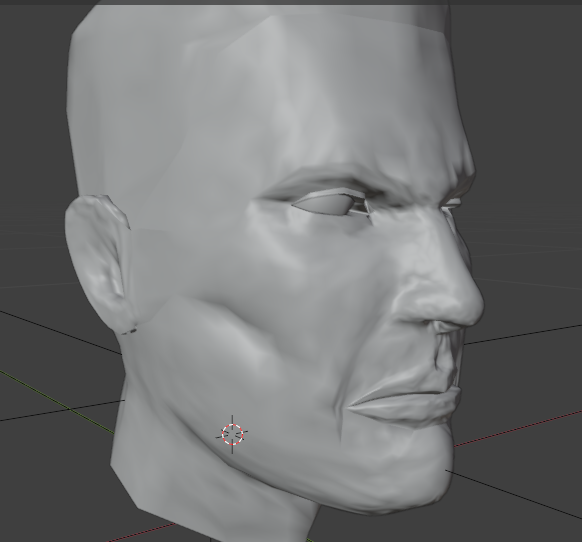 Canderous's head higher poly and retextured