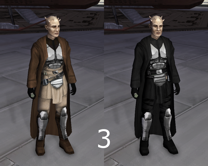 Bao-Dur Jedi Robe Variants - [ORIGINAL MOD NEEDED]