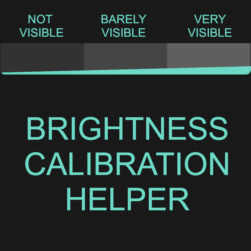 Brightness Calibration Helper