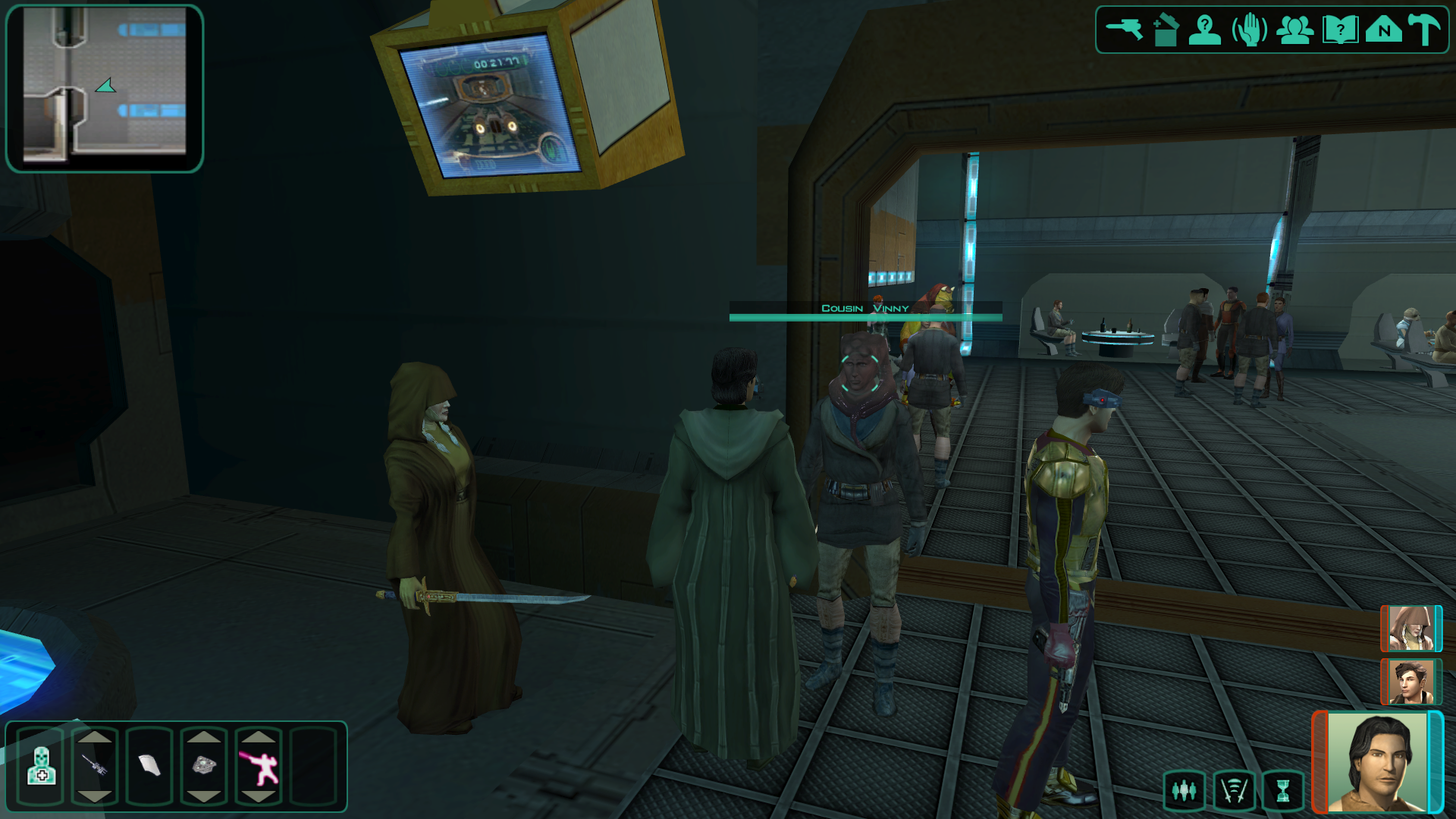 Call Cousin Vinny (aka Higher Stakes Pazaak)