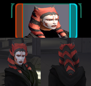 Playable Ahsoka alternate dark side transitions