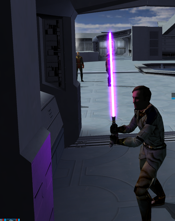 Curved Hilt Ambient Glow Lightsabers