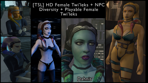 More information about "[TSL] HD Female Twi'leks + NPC Diversity + Playable Female Twi'leks"