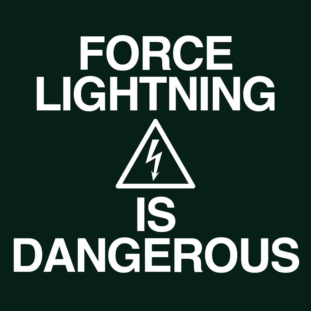 Force Lightning Is Dangerous | TSL