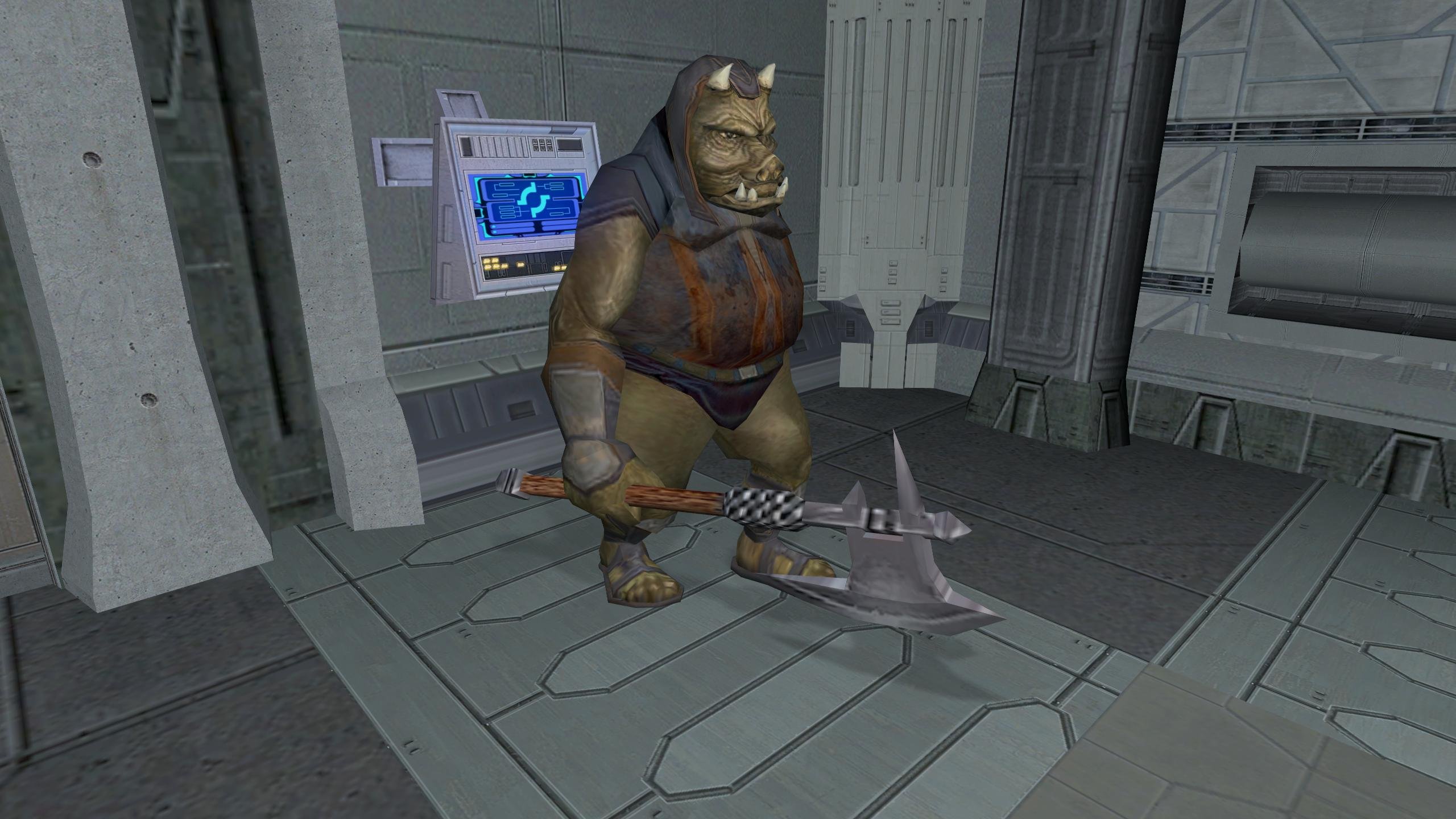 Gamorrean Axe Model and Texture Improvement - K1 Version
