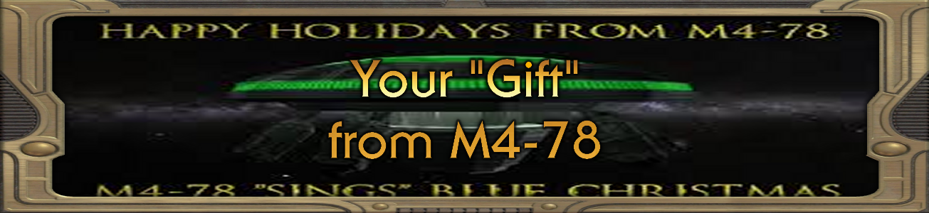 Blog #20 - Happy Holidays from M4-78
